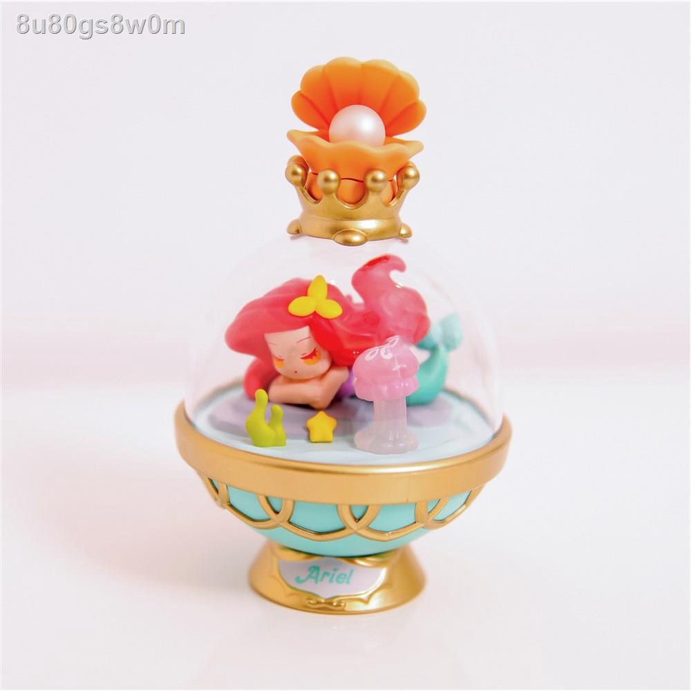 ❡ ✟ Chính hãng Disney Classic Princess Series Crystal Ball Ariel Princess Mermaid Trang trí bằng t
