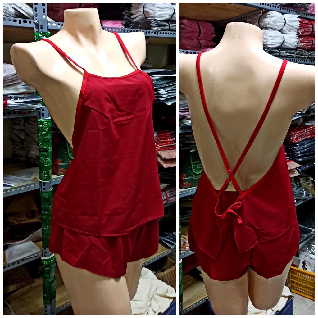 Set đồ ngủ cột dây đan chéo cực xinh Sherry Store S069 | BigBuy360 - bigbuy360.vn