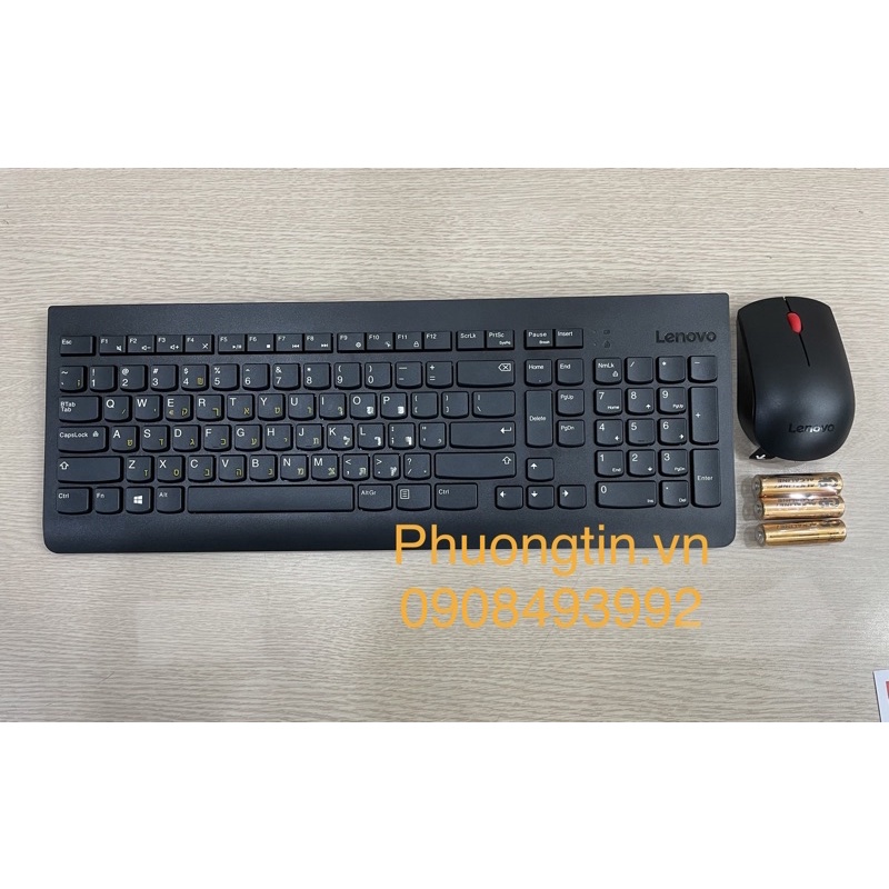 Combo chuột + bàn phím không dây Lenovo