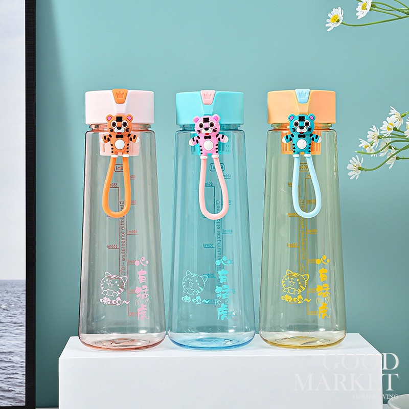 Bình Nước Thể Thao Bằng Nhựa Dung Tích Lớn 380ml / 500ml / 600ml