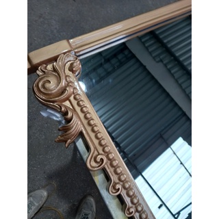 ( KT 75*95 cm) Gương vintage khung gỗ DPGG02
