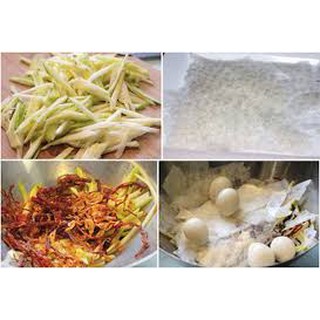 bánh tráng trộn cắt sẵn 5 lạng