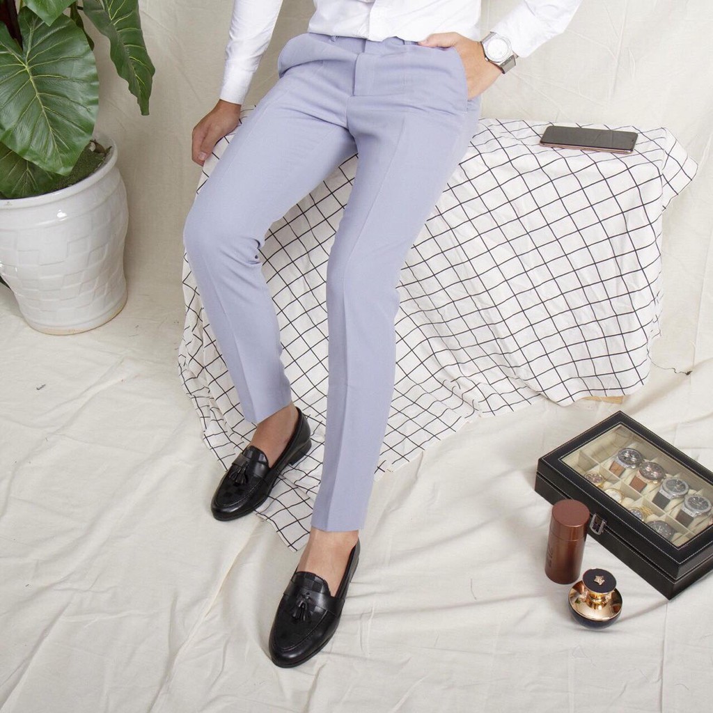 Quần Tây Nam Đen 🔵 𝐅𝐑𝐄𝐄 𝐒𝐇𝐈𝐏 🔵 Quần Tây Nam Đẹp Vải Co Giãn Hàng Quảng Châu Thời Trang Hpfashion - Qtaunhp02 | BigBuy360 - bigbuy360.vn