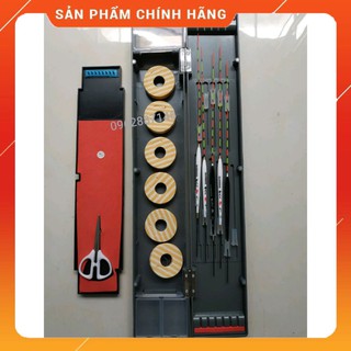 🌟💧🌟💧 combo hộp đựng phao 3 ngăn+5 quả phao shimano 🌟💧