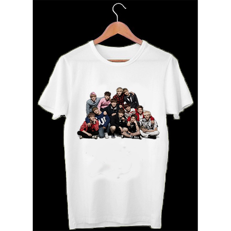 Áo thun Cotton Unisex - Fan EXO Hàn Quốc - K-Pop - Chibi - Exo những chàng trai thời đại