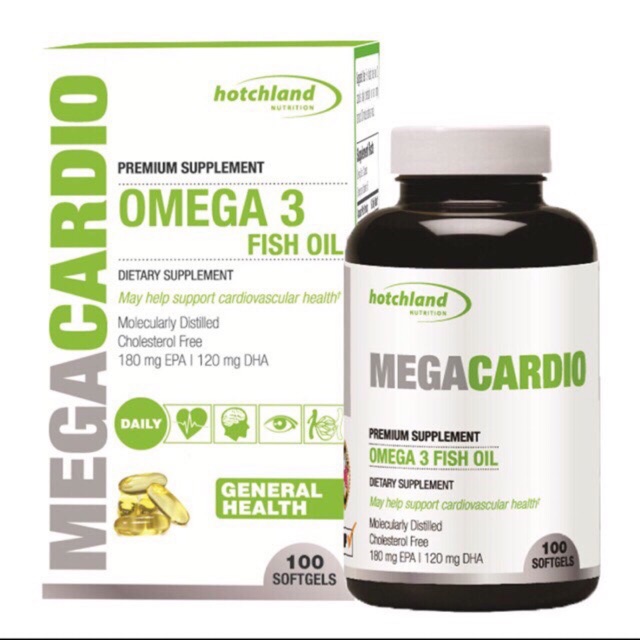 Dầu cá Omega 3 MegaCardio