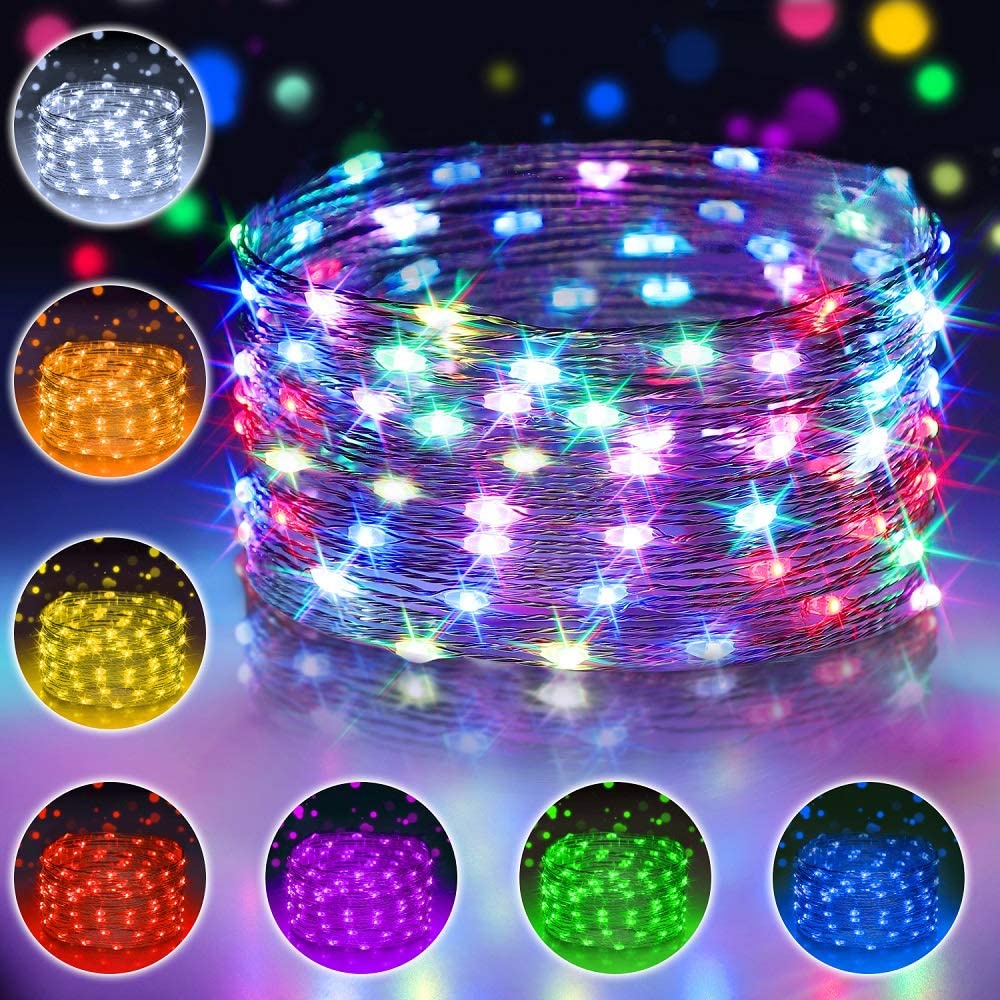 Dây Đèn LED USB Trang Trí Giáng Sinh Chống Nước 10M 5M 3M 2M