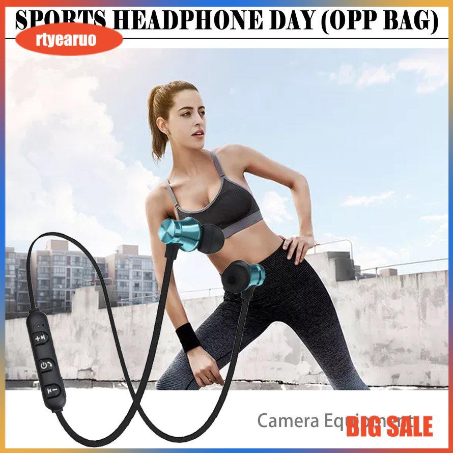 Tai nghe bluetooth không dây đầu nam châm thể thao XT11