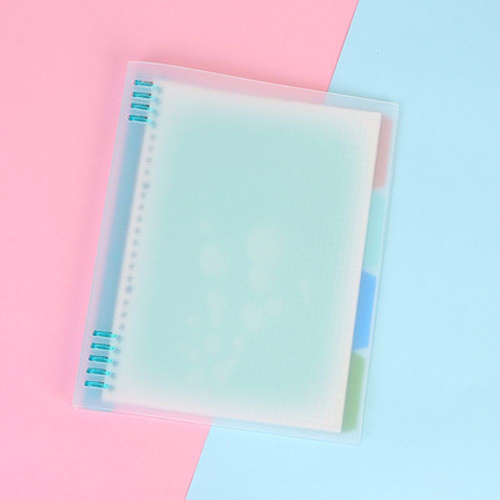 Bìa nhựa sổ tay đục 9 lỗ khổ A4/ A5/ B5