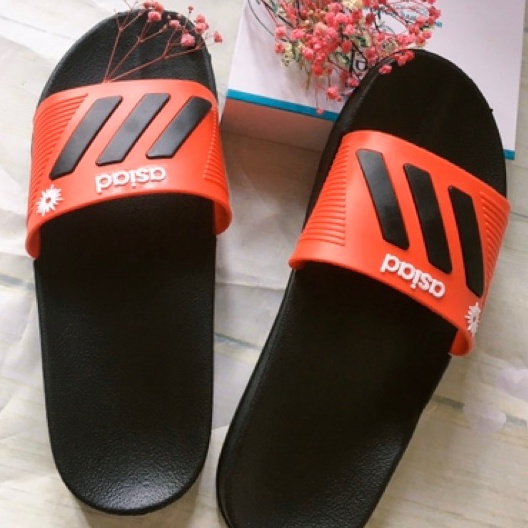 Dép Siêu Nhẹ Quai Ngang 3 SỌC ASIAD Nam Nữ [FORM NHỎ LẤY LỚN HƠN 1 SIZE] - DL046