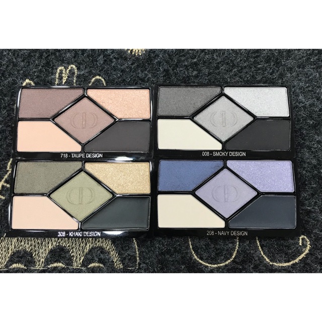 Bảng màu mắt Dior 5 màu tester