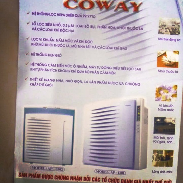 Máy lọc không khí Coway-Hàn quốc