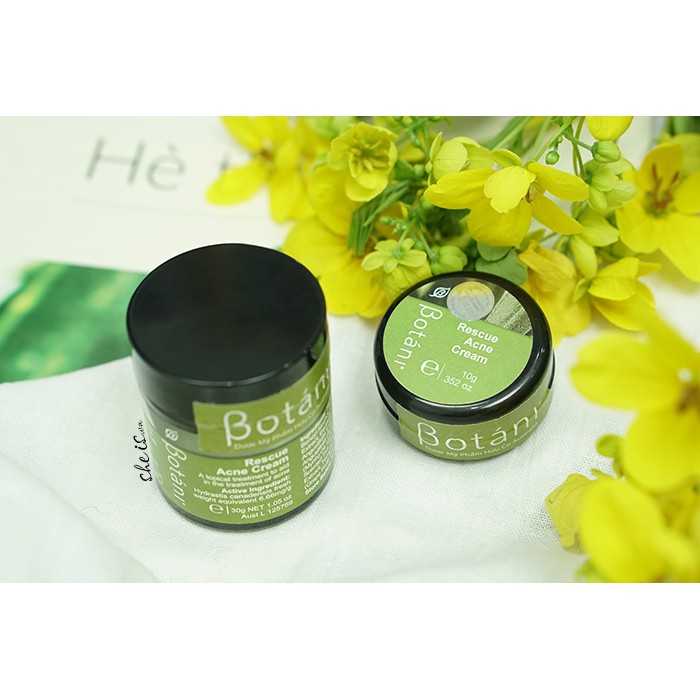 BOTANI -KEM GIẢM MỤN HỮU CƠ - RESCUE ACNE CREAM 10GR-30GR | BigBuy360 - bigbuy360.vn