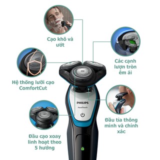 Máy cạo râu Philips S5070 (Đen)