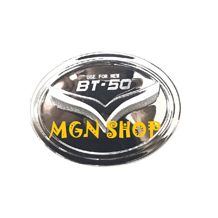 [Ốp nắp bình dầu] [Mazda BT-50] [màu đen / màu bạc]