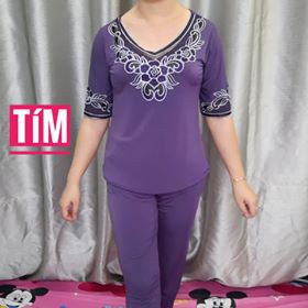 Đồ bộ trung niên dài thun solen loại 1