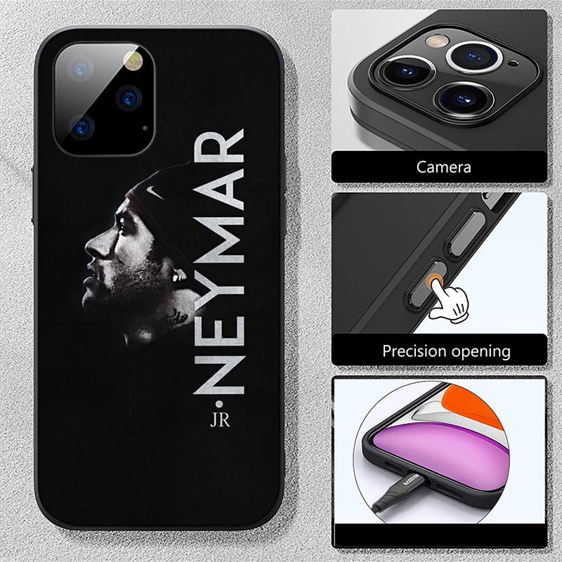 Ốp Điện Thoại Họa Tiết Neymar Cho iPhone 5 5S 6 6S 7 8 11 Pro Max Plus SE XR IJ74