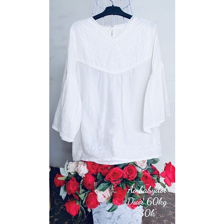 Áo sơ mi trắng dài tay kiểu