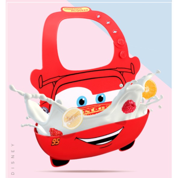 Yếm ăn silicone Disney