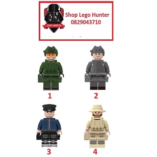 Xếp Hình Army minifigures mô hình lắp ráp Lính đặc nhiệm , lính biệt kích bán lẻ