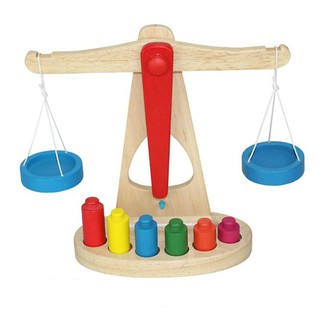 Bộ đồ chơi gỗ cân thăng bằng cho bé phát triển tư duy