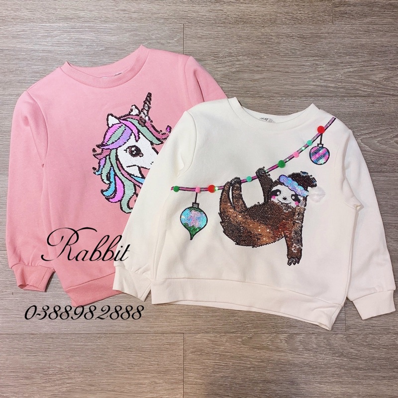 Áo nỉ vuốt lật HM