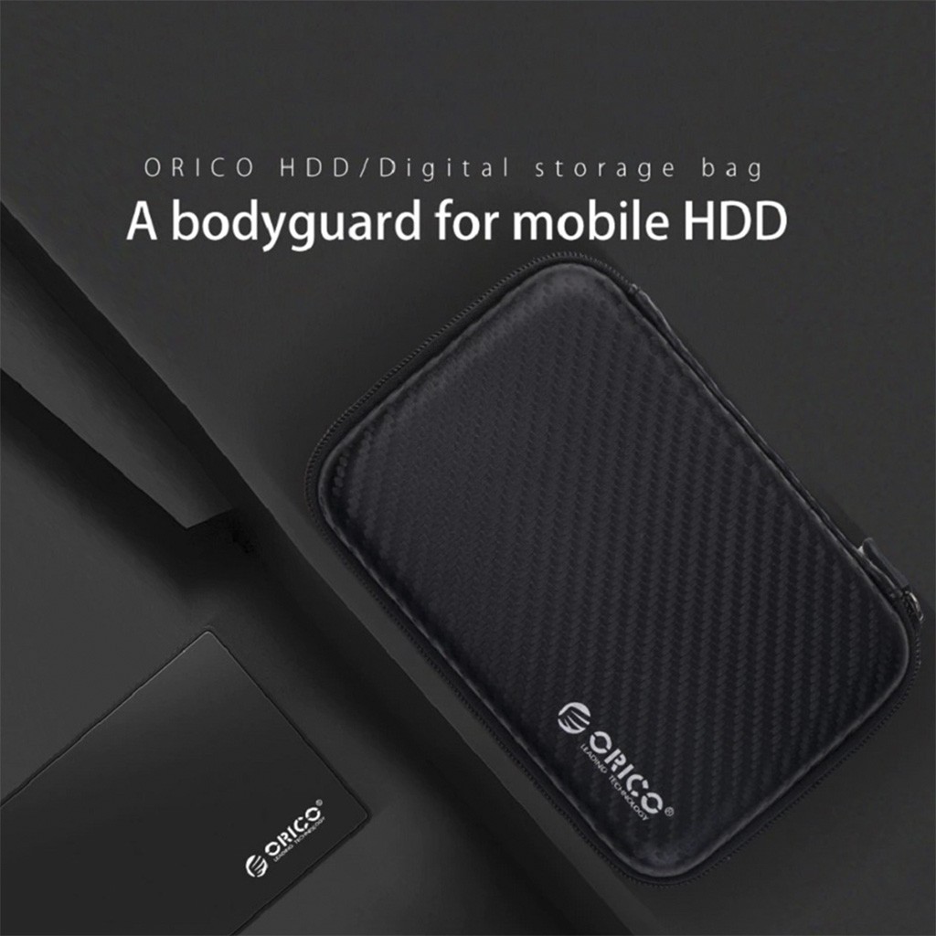 Túi đựng ổ cứng 2.5 Inch Orico | Hộp đựng Box Củ cáp sạc Pin dự phòng Thẻ nhớ SD/TF USB OTG | PH-HD1/HD2 PHD/PHM/PHB-25