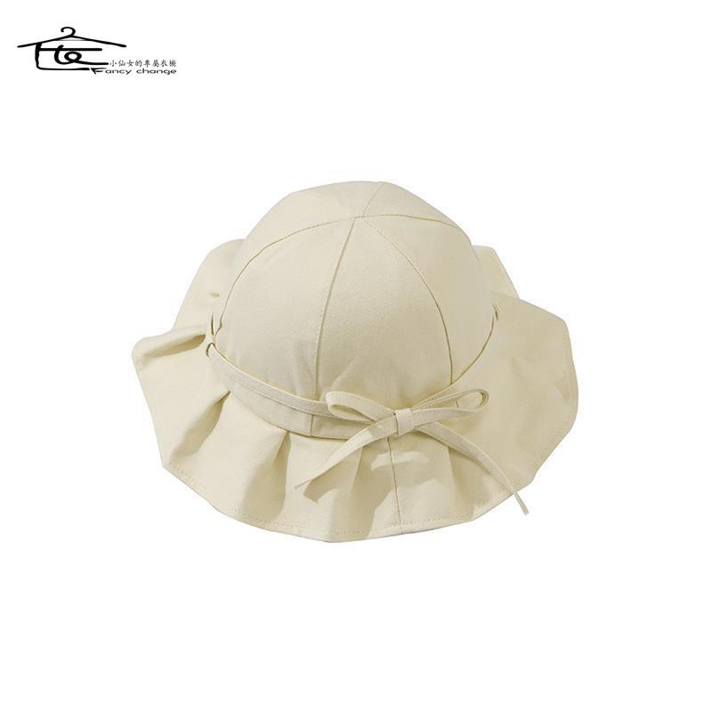 Nón Vành Chống Nắng Đính Nơ Phong Cách Hàn Quốc Thời Trang Cho Nữ