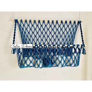 giỏ treo thú cưng, thú nhồi bông thắt Macrame