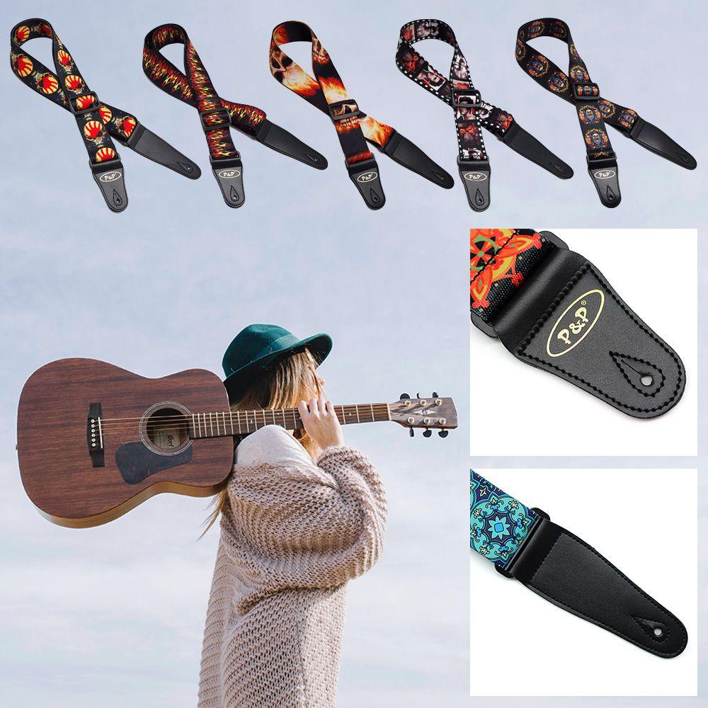 CHOOKEY Dây Đeo Đàn Guitar Dập Nổi Nhiều Kiểu Dáng Cho Trẻ Em &amp; Người Lớn