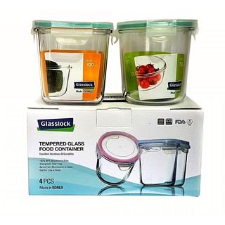 Bộ 2 Hộp Thủy Tinh Glasslock GL44 (720 + 920 ml)