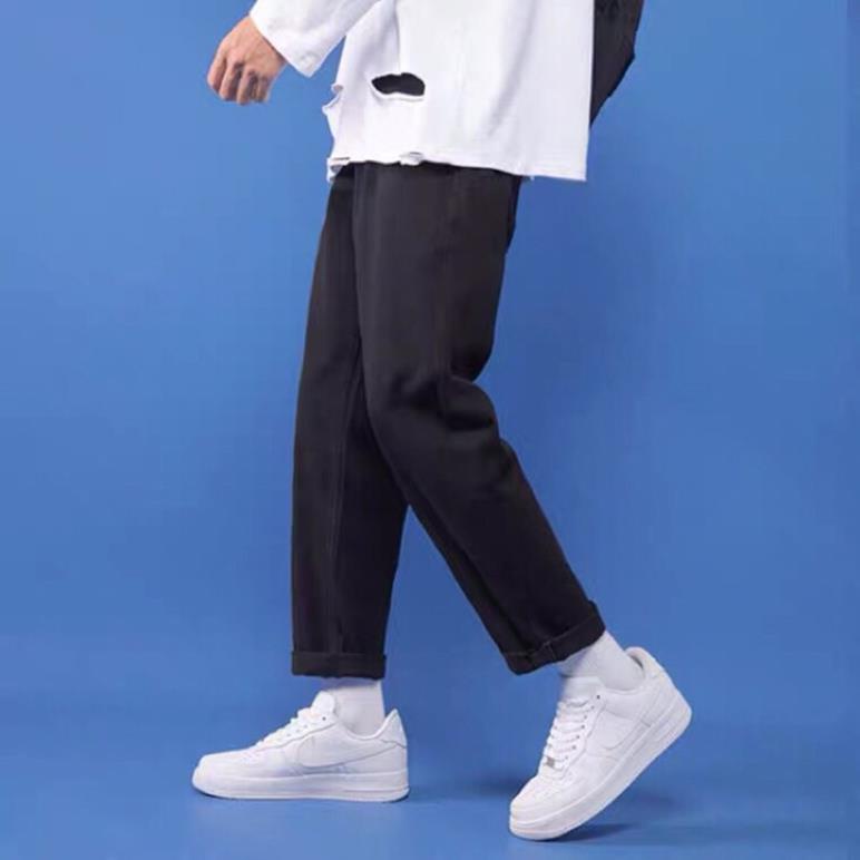 Quần jean bò baggy nam nữ ống suông rộng Unisex hàng Quảng Châu phong cách Hàn Quốc sành điệu style năm 2021 TS02 | BigBuy360 - bigbuy360.vn