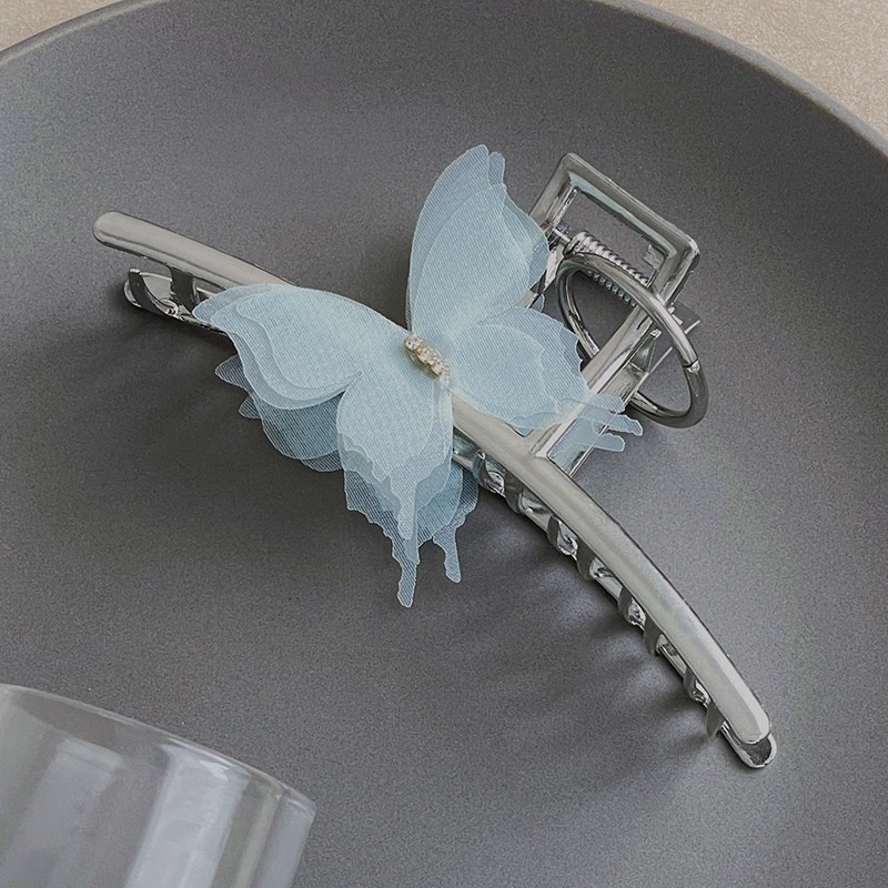 Phụ Kiện Kẹp Tóc Hình Bướm Bằng Kim Loại Mới 2022