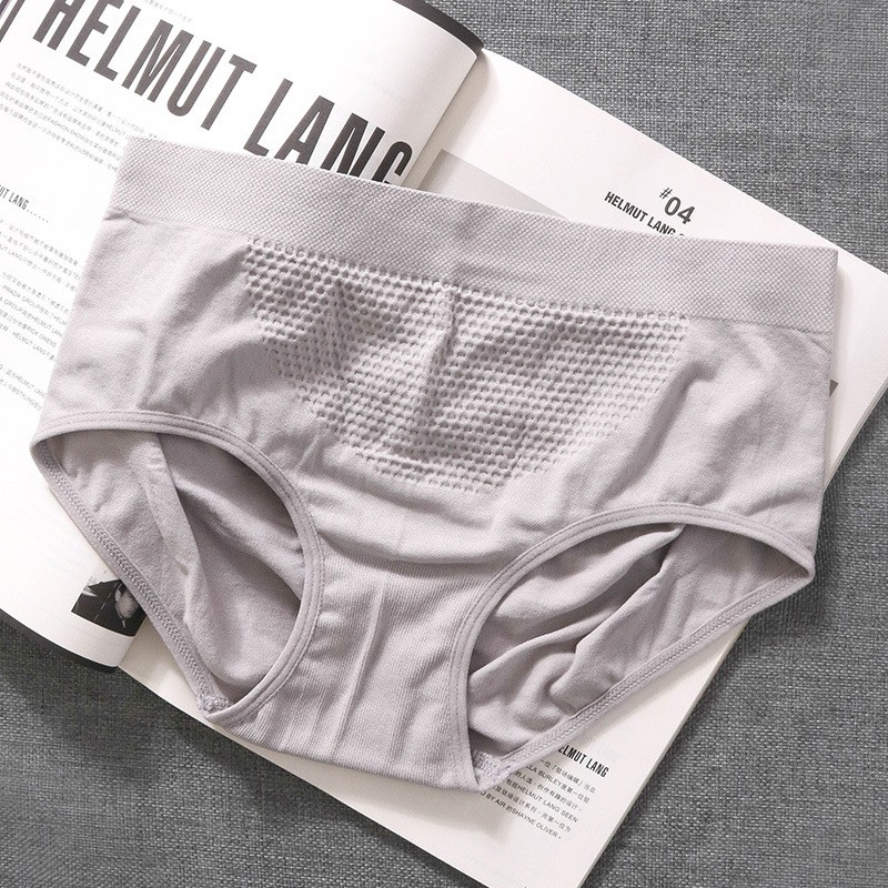 Quần lót cotton gen bụng nâng mông thông hơi thoáng khí có túi zip cao cấp QL18 | BigBuy360 - bigbuy360.vn
