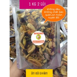 Mua Lẻ Giá Sỉ 1 Kg 2 Túi Zipper Trái Cây Sấy Vụn - An Toàn Tuyệt Đối