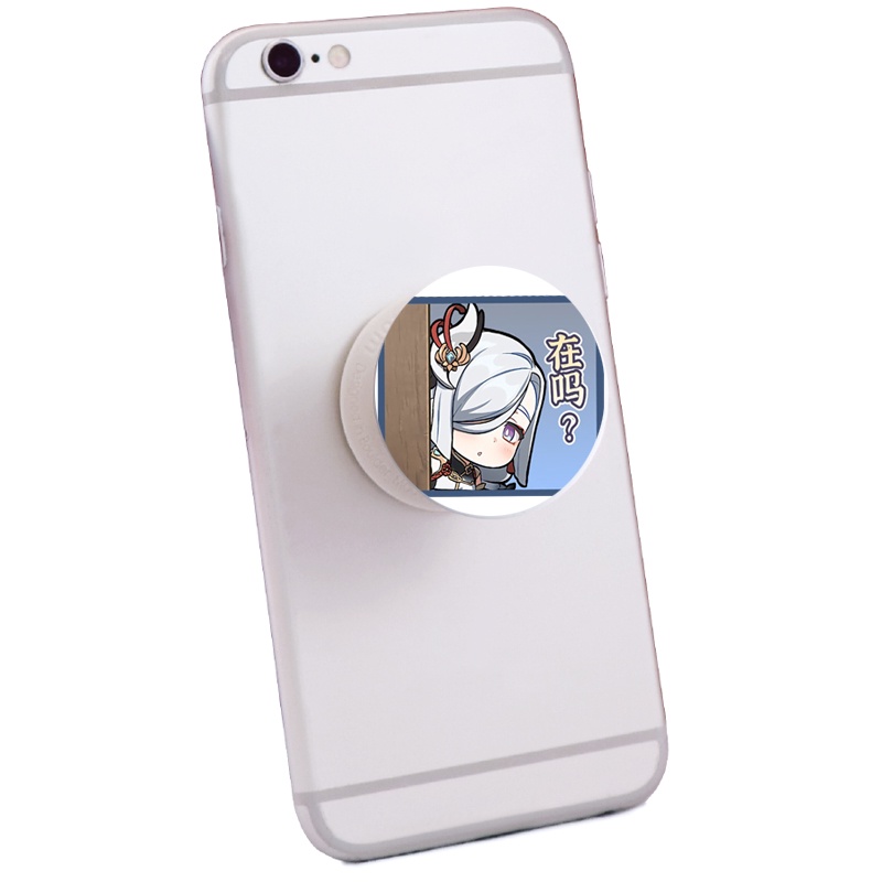 Popsocket - Giá đỡ điện thoại in hình GENSHIN IMPACT ver CHỮ NHẬT game anime chibi tiện lợi dễ thương