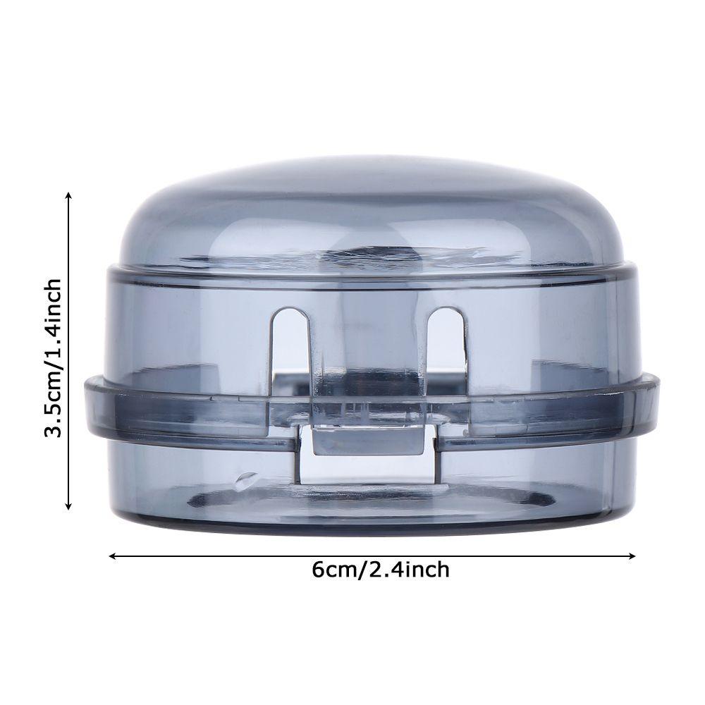 Set 1 / 2 Nắp Nhựa Trong Suốt Đậy Núm Vặn Lò Vi Sóng