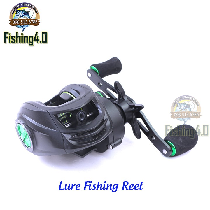 Máy ngang giá rẻ - Lure Fishing Reel - Chất lượng tốt - 2020 - Xanh Lá