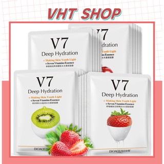 Mặt nạ giấy dưỡng da cấp ẩm thải độc V7 Toning Youth Mask Bioaqua