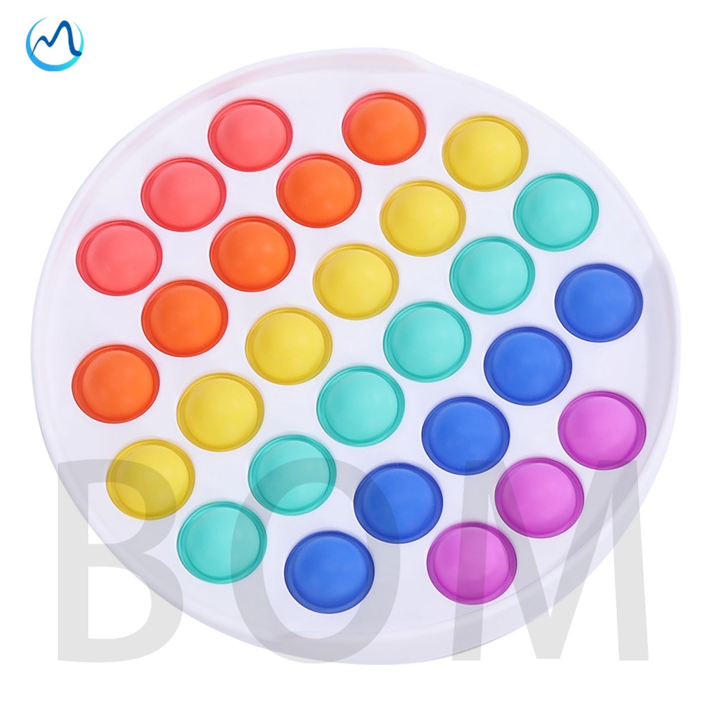 Pop it Fidget Toys Bong bóng đẩy nóng  Đồ chơi giảm căng thẳng Đồ chơi đầu ngón tay poppit