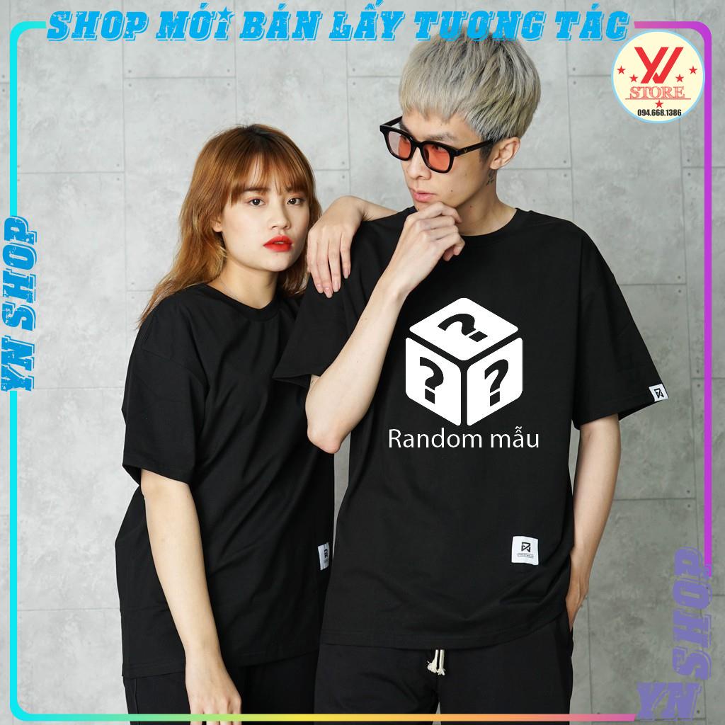 Áo thun nam nữ tay lỡ Lẻ size random chất cotton mát co dãn form rộng in nổi siêu bền ,CHỌN MÀU SIZE
