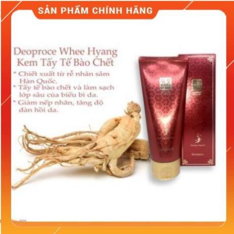 [ Có Sẵn] Tẩy Tế Bào Chết Chiết Xuất Nhân Sâm Deoproce - Tẩy Da Chết Spa _mỹ phẩm chính hãng _anhthucosmetic