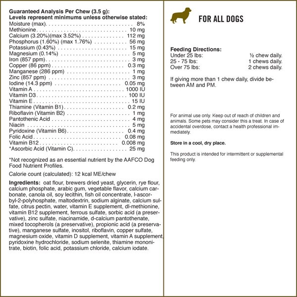 Pet Naturals viên ăn Daily Multi cho chó, 30 viên