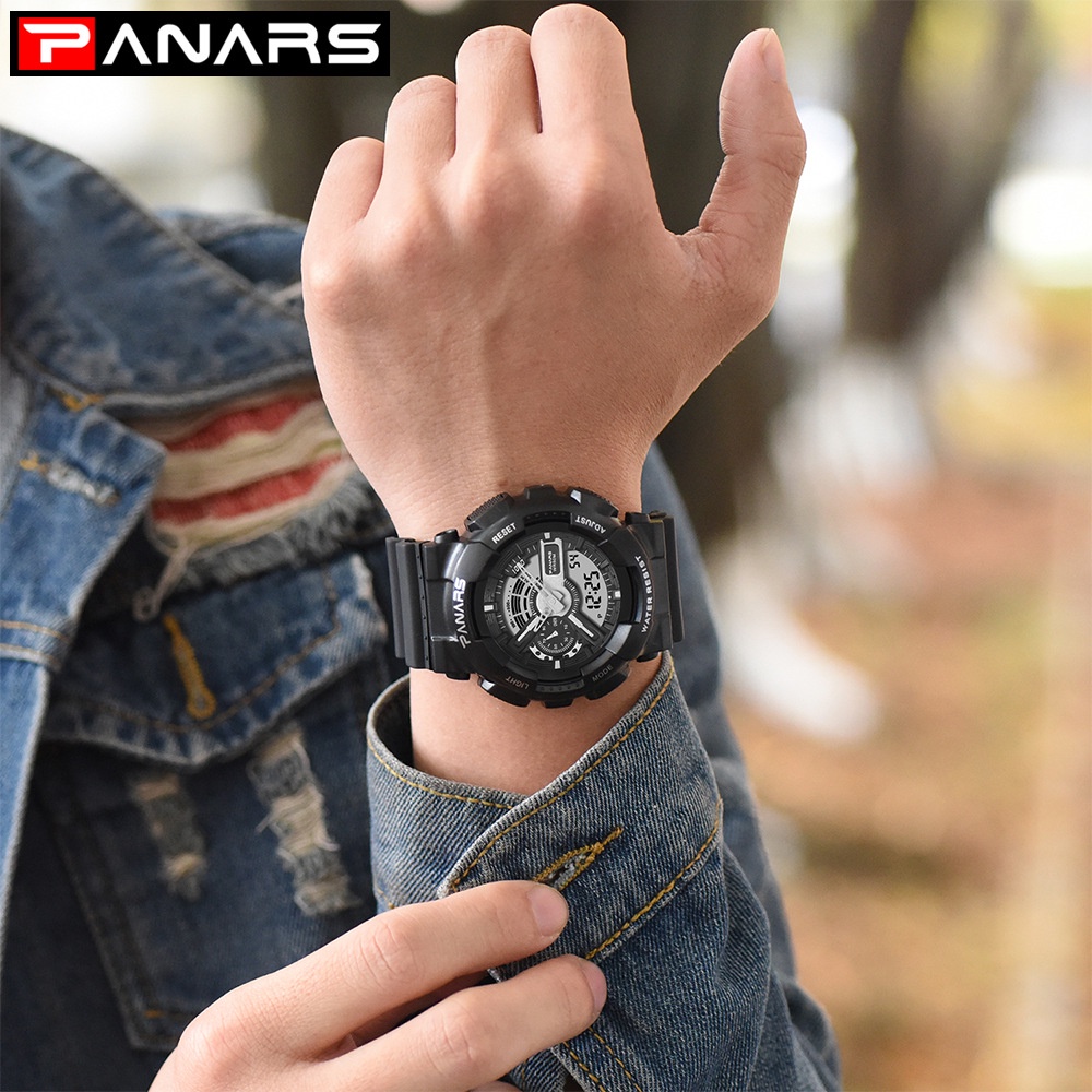 Đồng hồ thể thao nam nữ PANARS 8125, đồng hồ điện tử đeo tay chống nước chính hãng - TOP WATCH