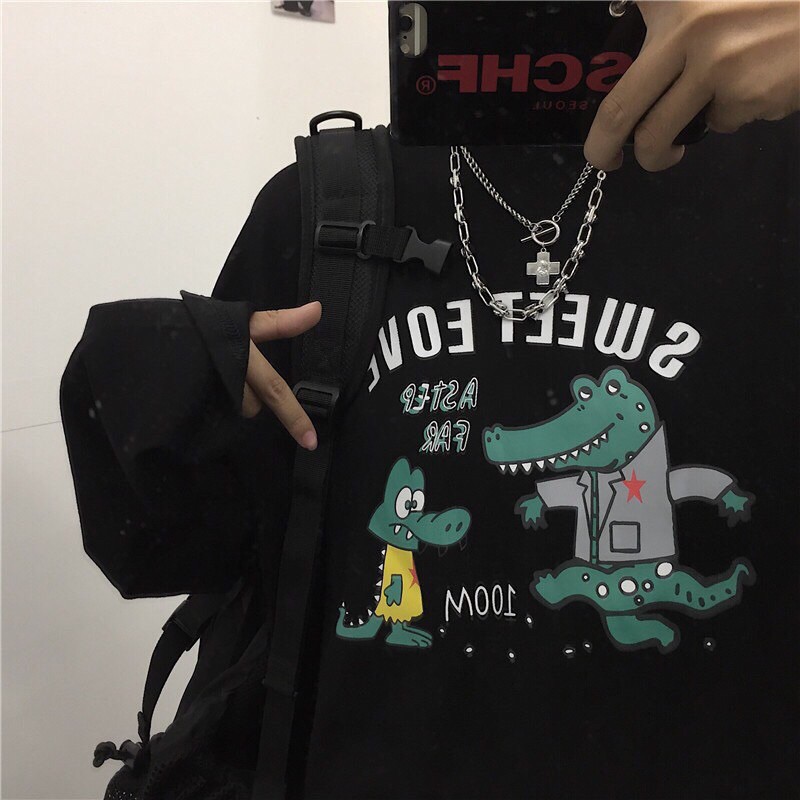 Áo thun tay dài nam nữ 💥FREESHIP💥 Áo tay dài khủng long dáng rộng cực chất  [ao thun] | BigBuy360 - bigbuy360.vn