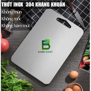 Thớt inox cao cấp 304 - thớt kháng khuẩn chống mùi, siêu xịn bền