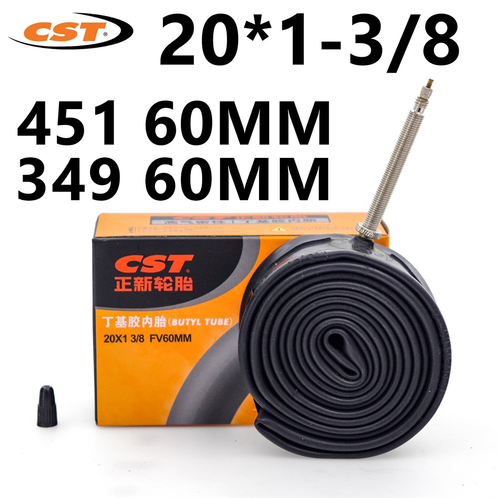 Ruột Xe Đạp Gấp Gọn 16/20" x 1 3/8 16in 349/ 20in 406/451 20" x1-1/8 Presta F/V 60mm