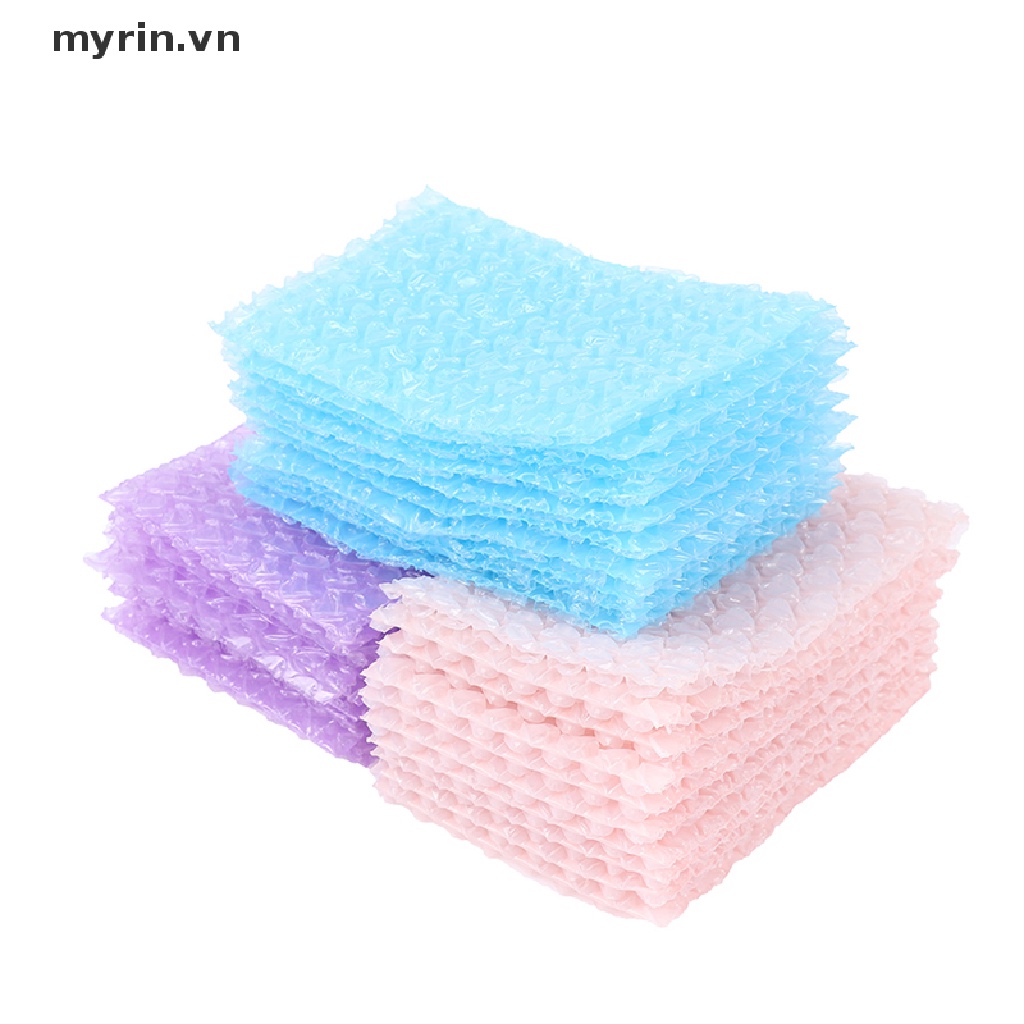 Bộ 10 Túi Bong Bóng Trái Tim 15 * 10cm