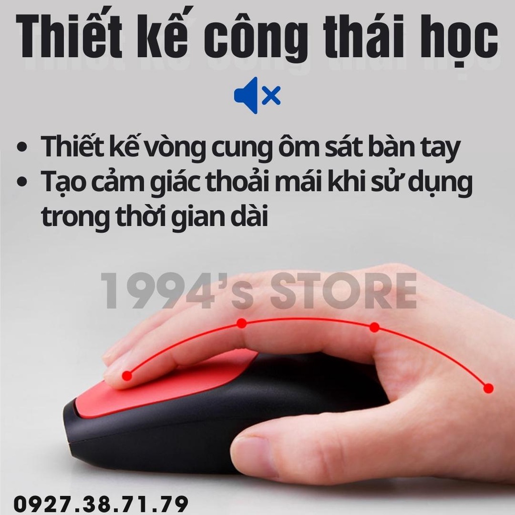 Combo bàn phím giả cơ và chuột không dây MOFii Ferris Hand 666 cho máy tính bàn PC, Laptop, Tivi, Điện thoại iPad