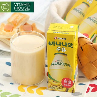 Sữa chuối Binggrae Hàn Quốc 200ml [VITAMIN HOUSE] -221591